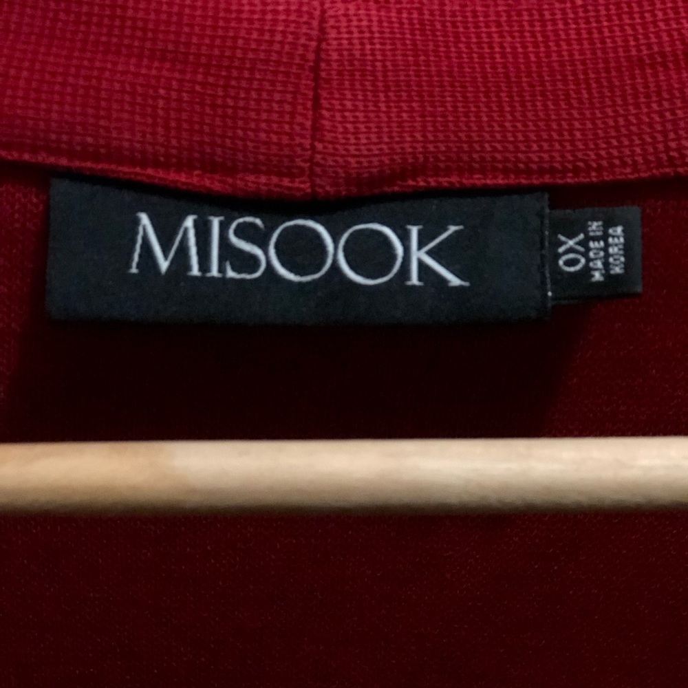 Misook | Tailored, collarless blazer - Picture 3 of 4